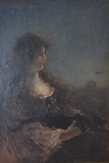 Alfred Stevens Allegory of the night